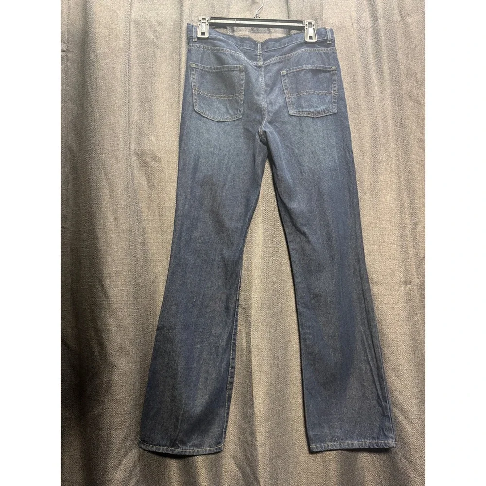 The Children's Place Flare Leg Jeans Dark Wash Denim Girls Size 16‎